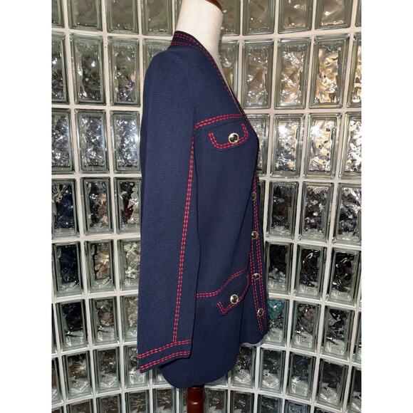 Maje “Mollie” topstitched cardigan 100% cotton - size 40 - 8-10/US - OG1 - Picture 5 of 12